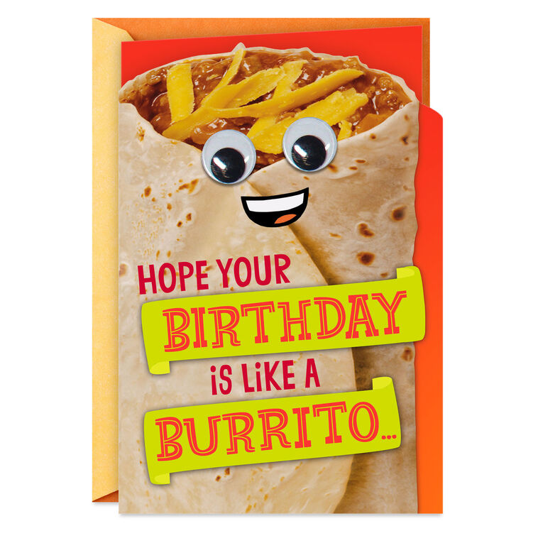 Hope Your Day Is Full of Good Stuff Funny Birthday Card