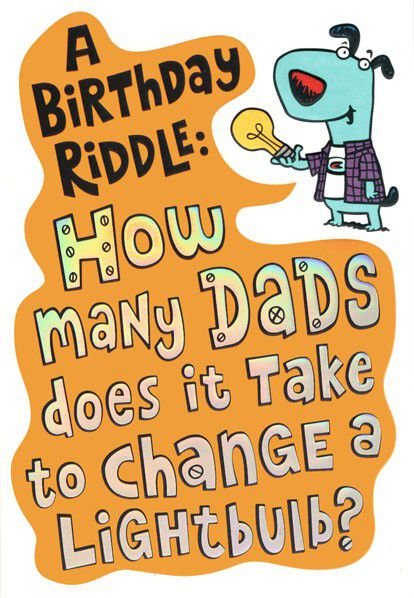 Dad and Tools Pop-Up Birthday Card