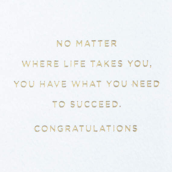 You Have What You Need to Succeed Graduation Card, , large image number 2