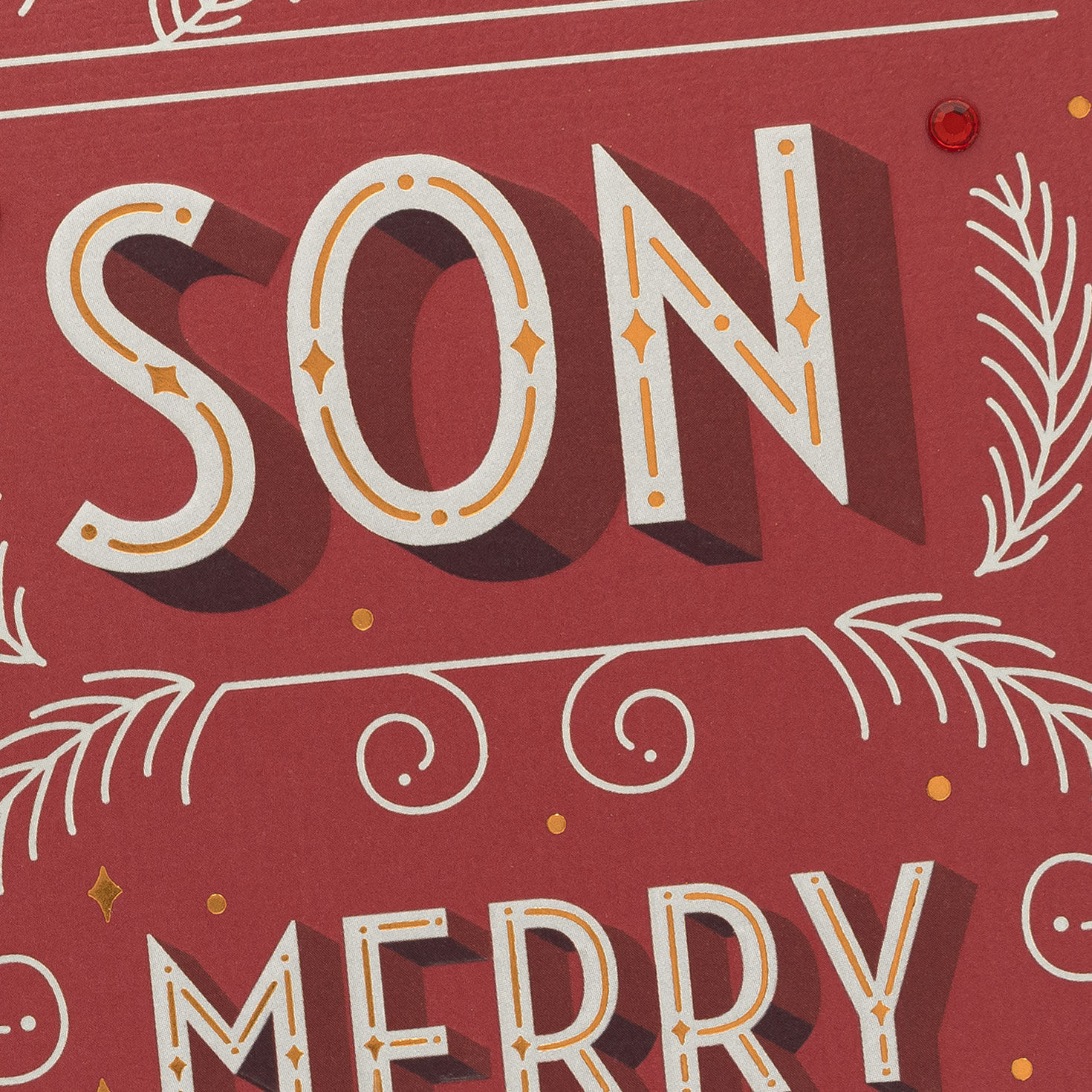 Smiles, Stories and Love Christmas Card for Son, , large image number 5