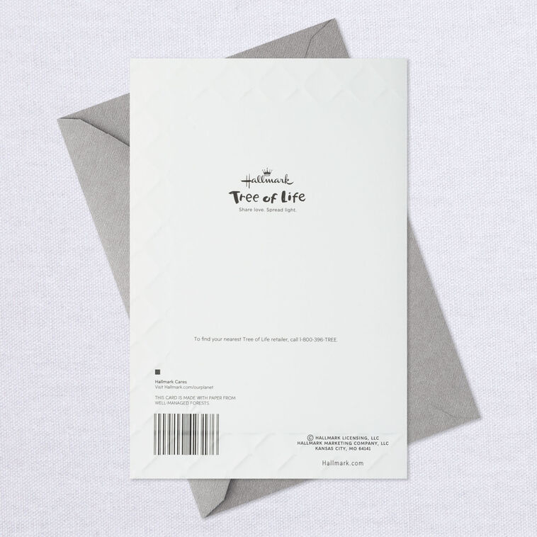 Mazel Tov Quilted Heart Wedding Card, , large image number 7