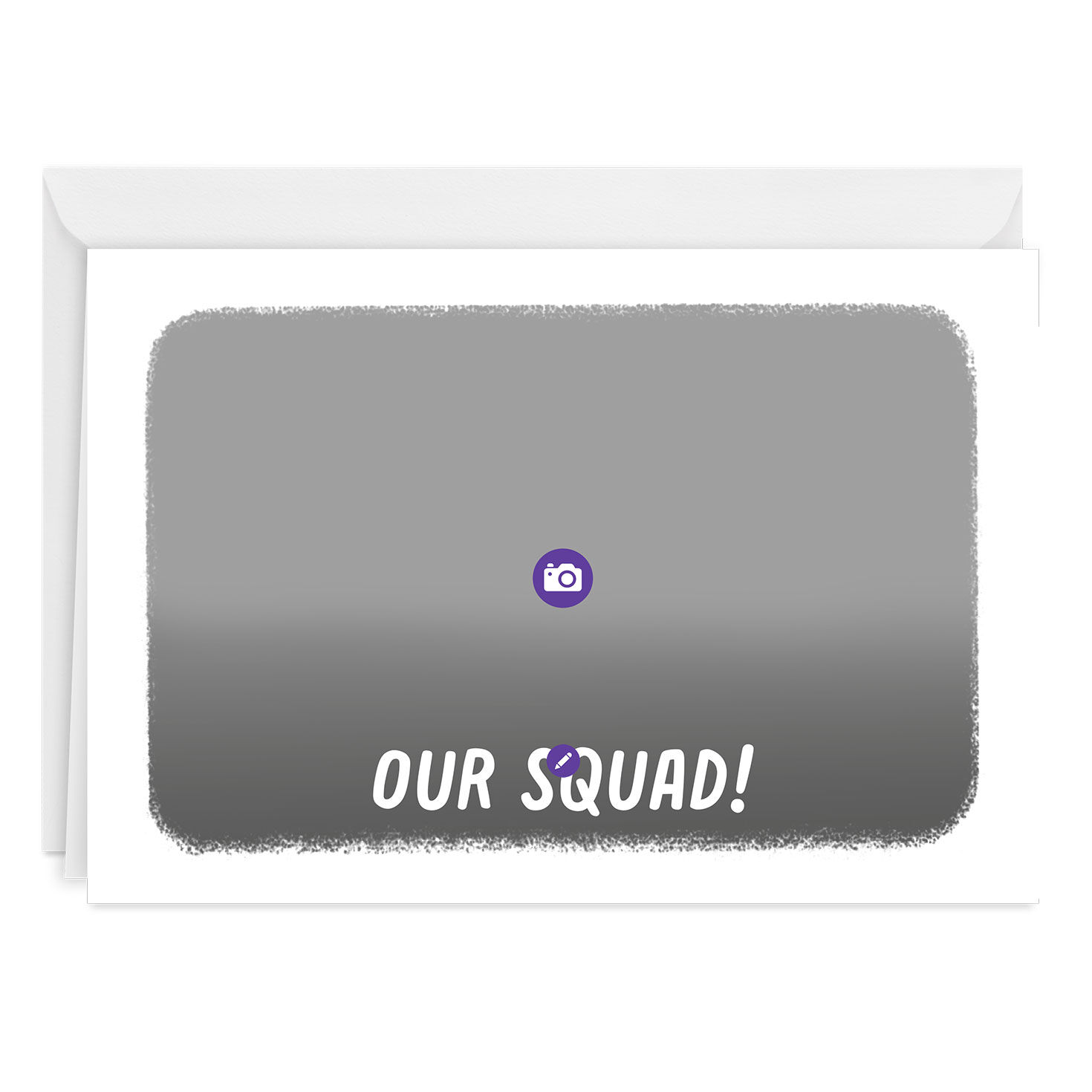 Our Squad White Frame Custom Card, , large image number 3
