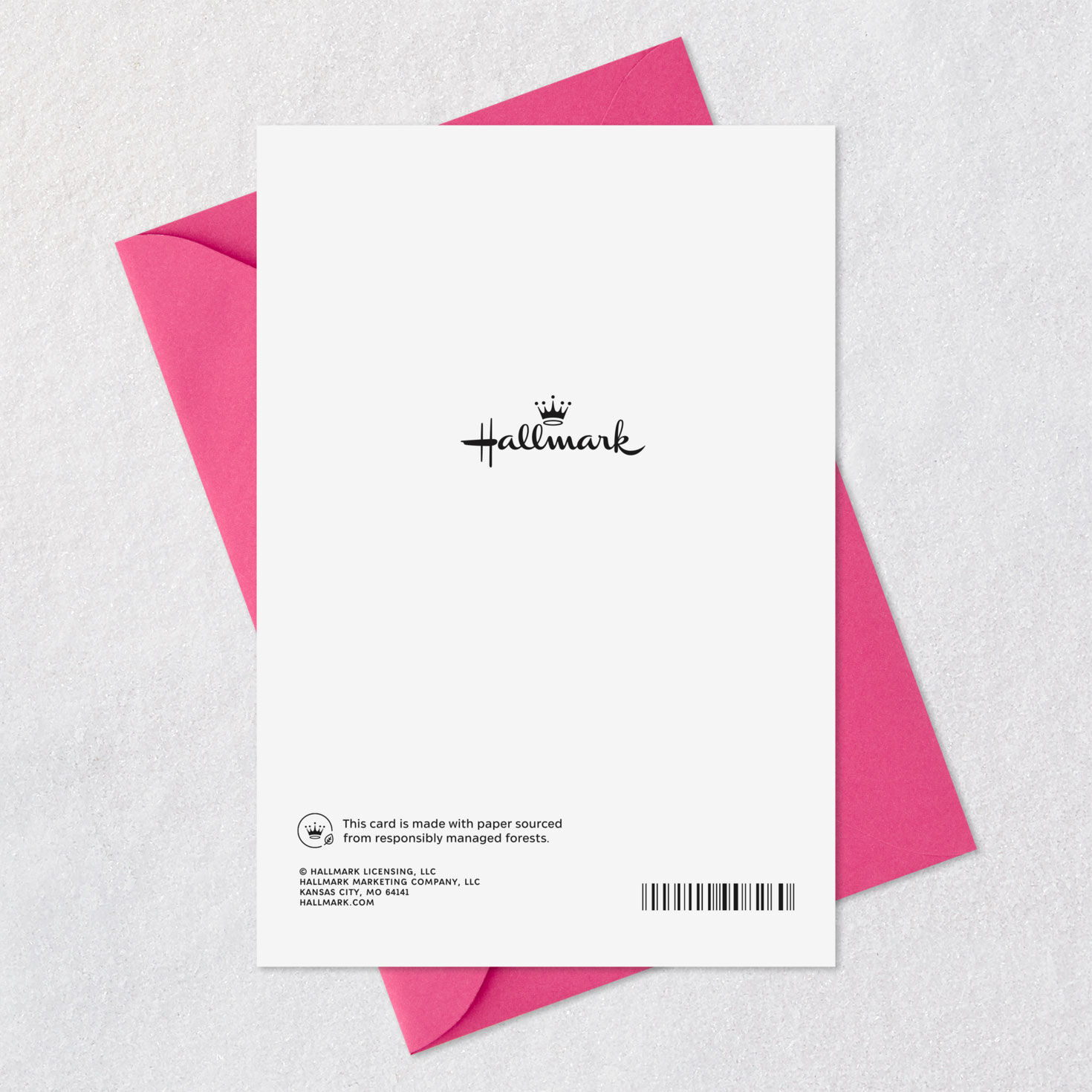 Vintage Baby Carriage and Flowers Baby Girl Card Card Back with Envelope image number 7