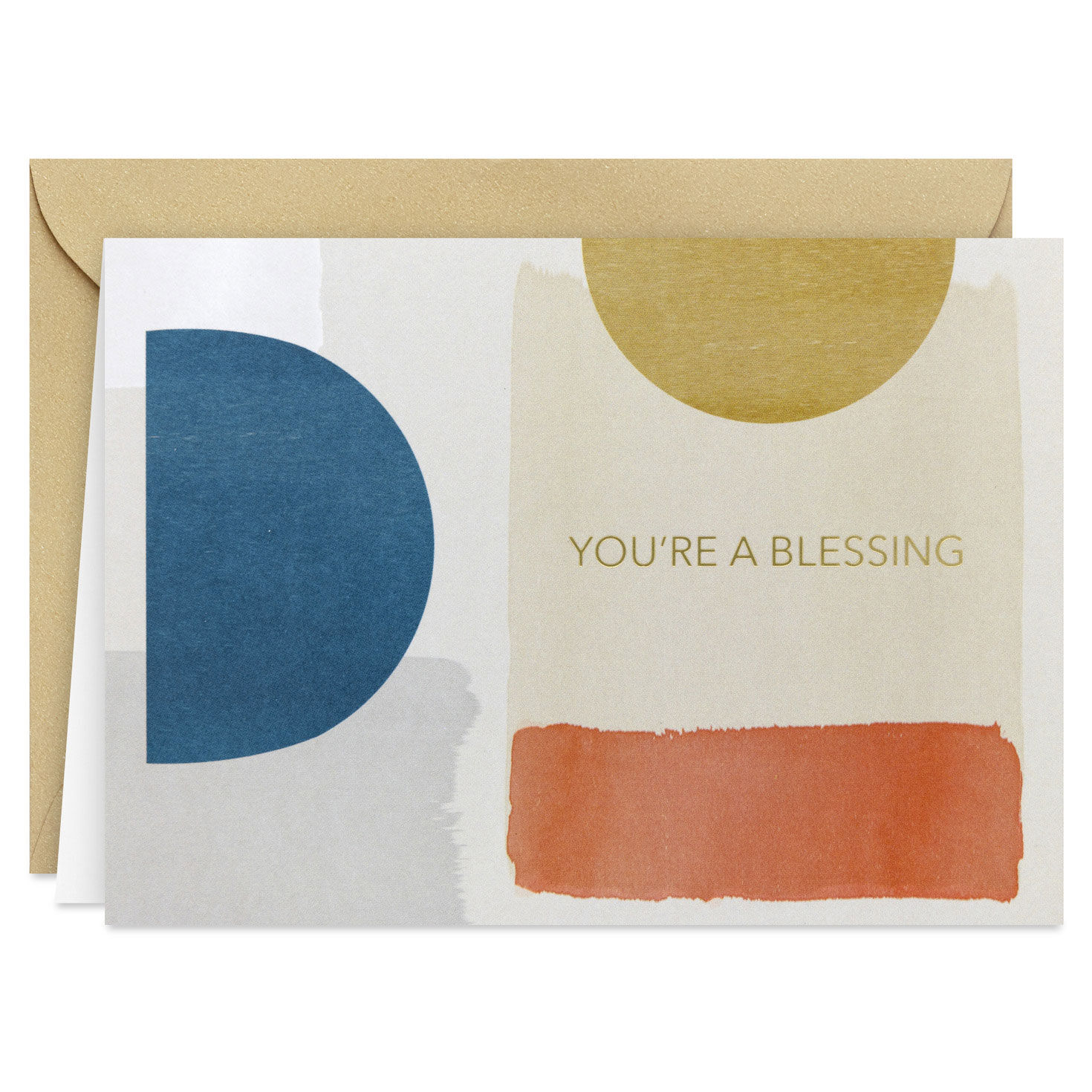 Neutral Tone Shapes Blank Thank You Note Cards Pack  image number 2