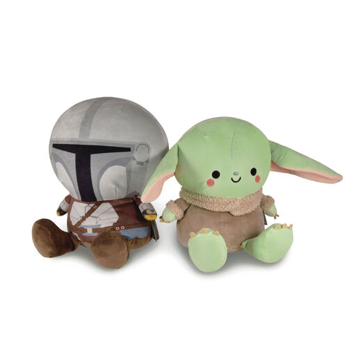Large Better Together Star Wars: The Mandalorian™ and Grogu™ Magnetic Plush Pair, 10.5", 
