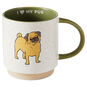 I Heart My Pug Ceramic Mug  image number 1