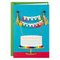 Rainbow Cake Banner Happy Birthday Card, , large image number 1