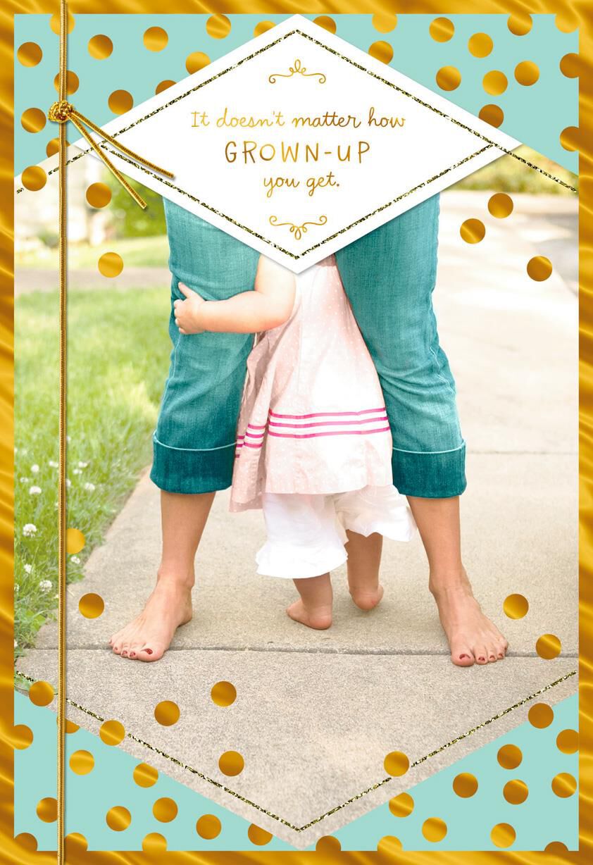 You'll Always Be My Little Girl Birthday Card for Daughter - Greeting