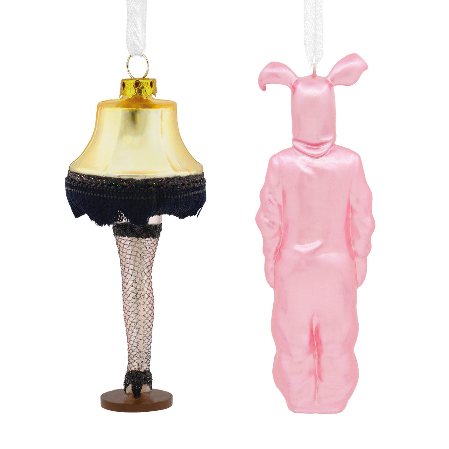 Set of 2 A Christmas Story Christmas Ornaments back image number 2