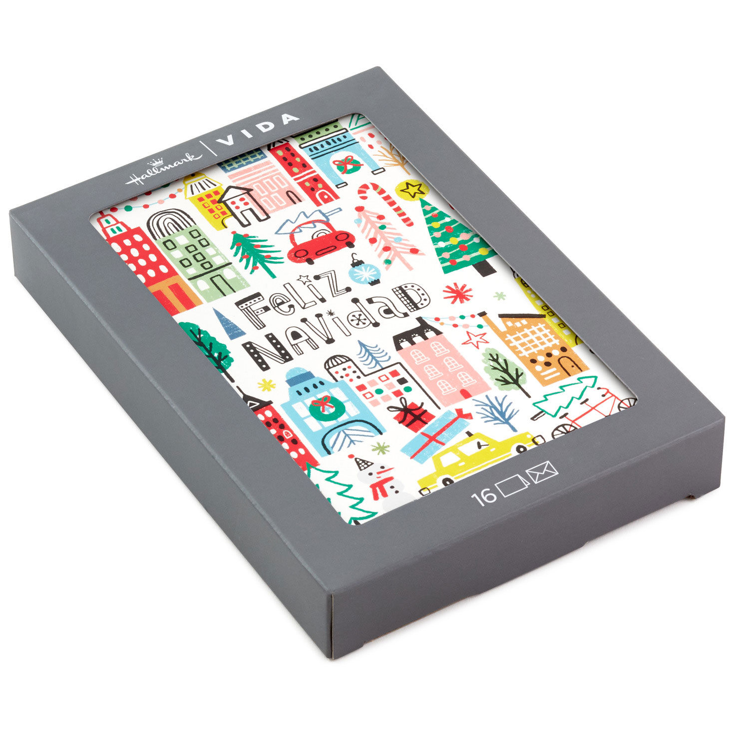 Festive Cityscape Boxed Christmas Cards, Pack of 16 for only USD 12.49 | Hallmark