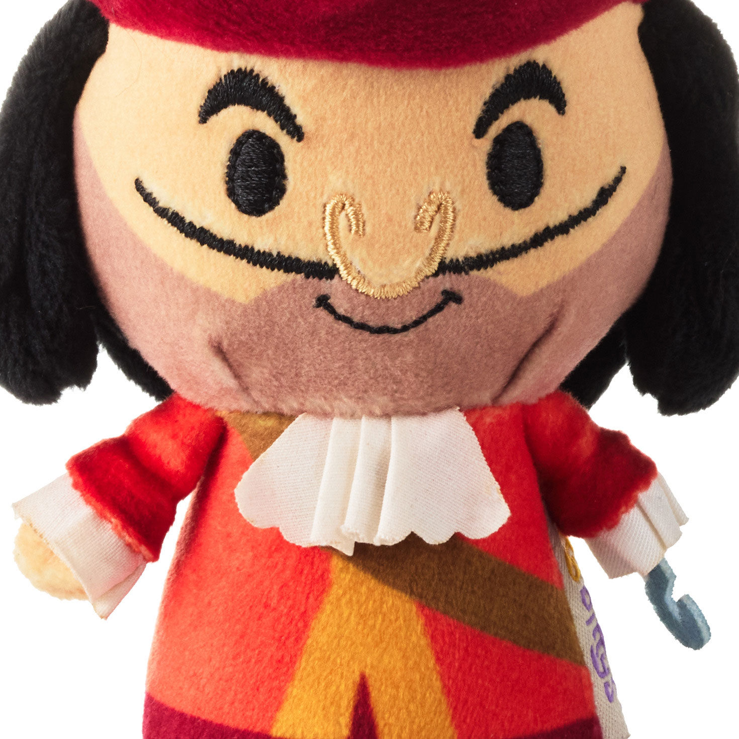 Disney Captain Hook, Ursula, Cruella and Scar Plush upclose detail image number 6