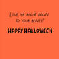 Love Ya Down to Your Bones Halloween Card for Grandson, , large image number 2