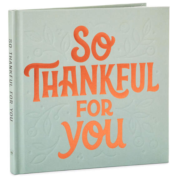 So Thankful For You Book