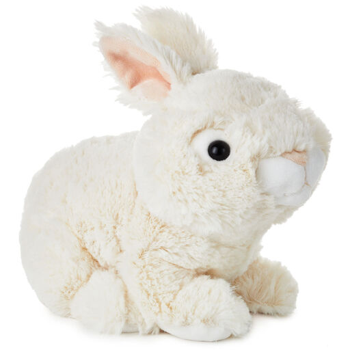 White Baby Bunny Rabbit Stuffed Animal, 6.5", 