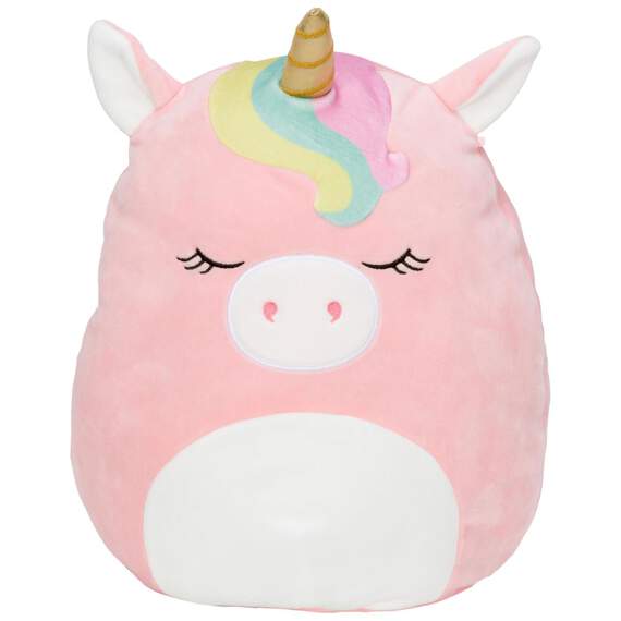 Medium Pink Unicorn Squishmallow Stuffed Animal, 16", , large image number 1