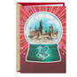 Harry Potter™ Hogwarts™ Snow Globe Christmas Card, , large image number 1