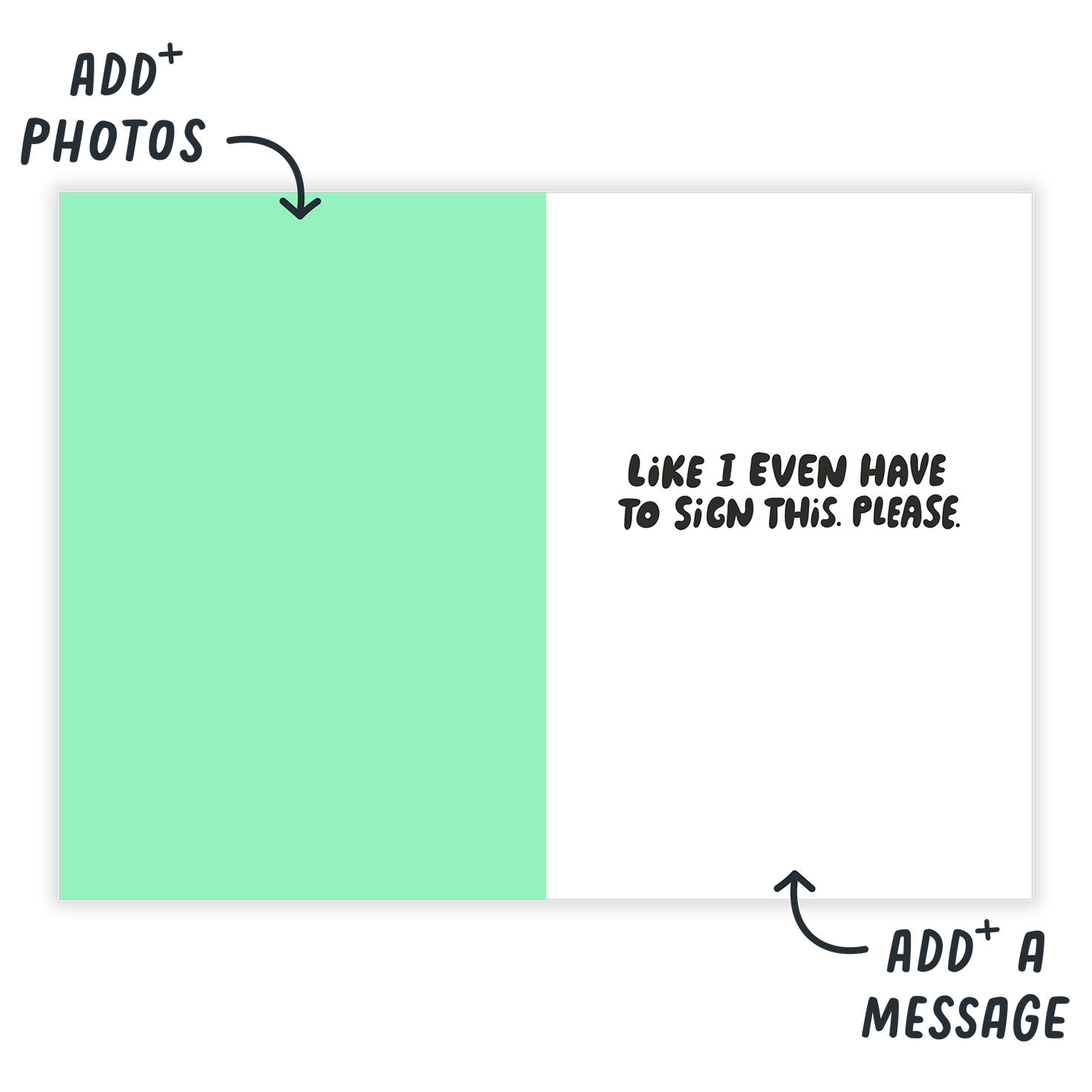 Colored Letters on Pink Personalized Birthday Card  image number 3