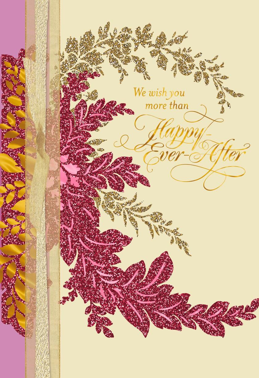 A Lifetime of Love Wedding Card From Us