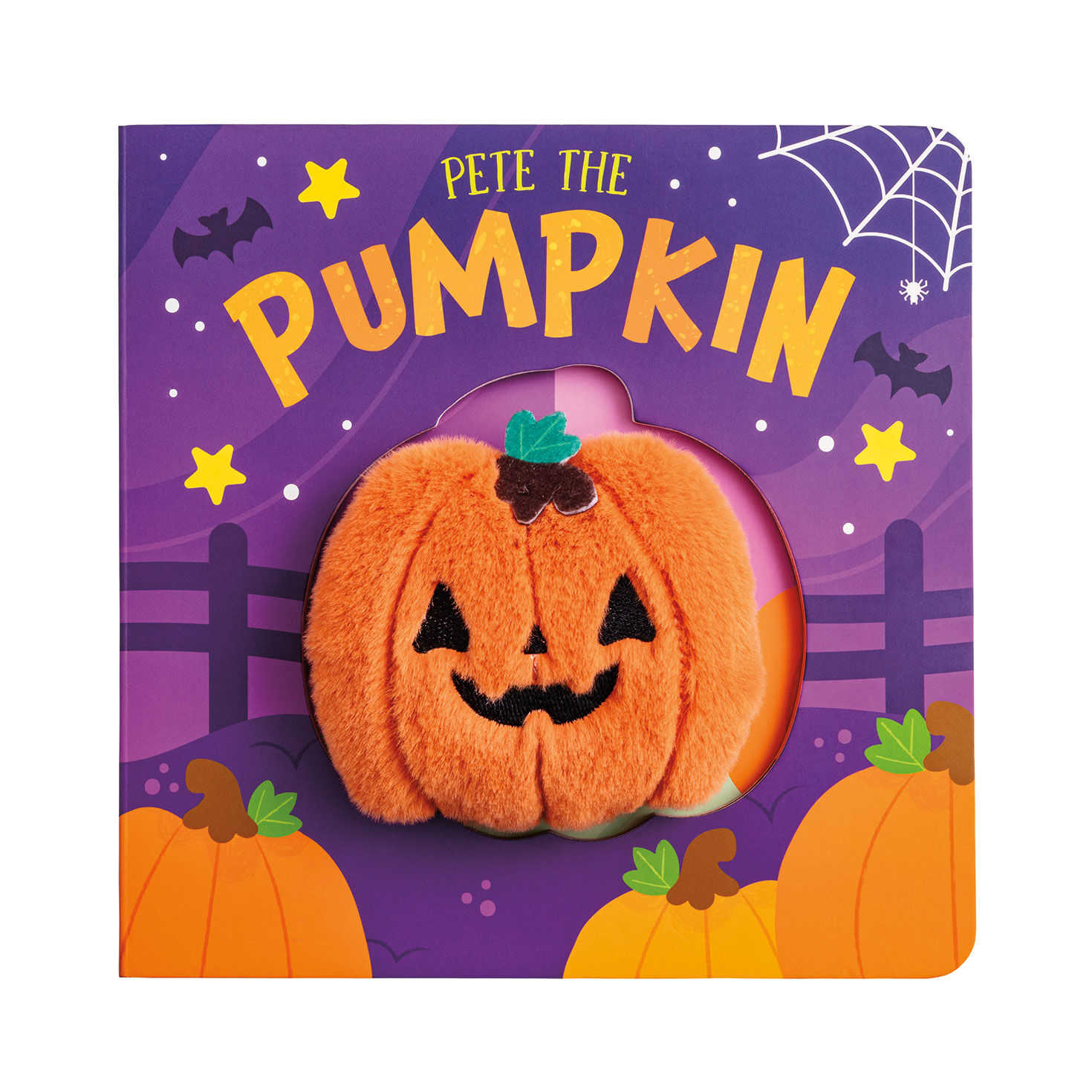 Mud Pie Pete the Pumpkin Plush Halloween Board Book for only USD 17.99 | Hallmark