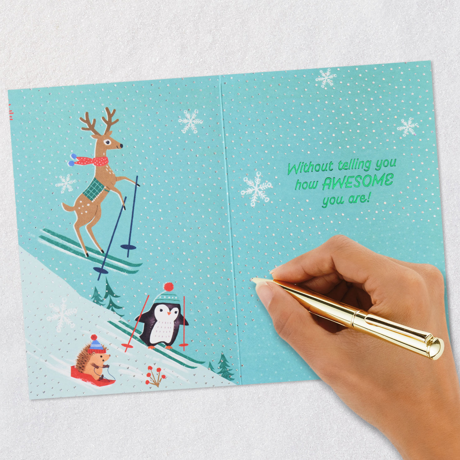 You're So Awesome Holiday Card for Grandson, , large image number 6