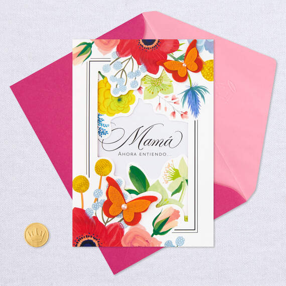 Mom, Now I Understand Spanish-Language Mother's Day Card, , large image number 6