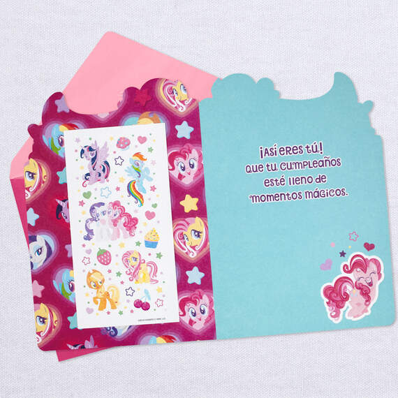 Hasbro® My Little Pony® Spanish-Language 5th Birthday Card With Stickers, , large image number 4