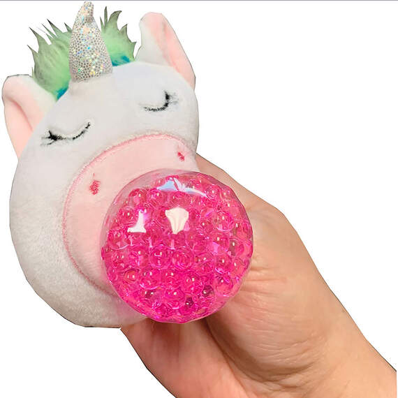 PBJ's Plush Ball Jellies Squeezable Rainbow Unicorn, , large image number 2
