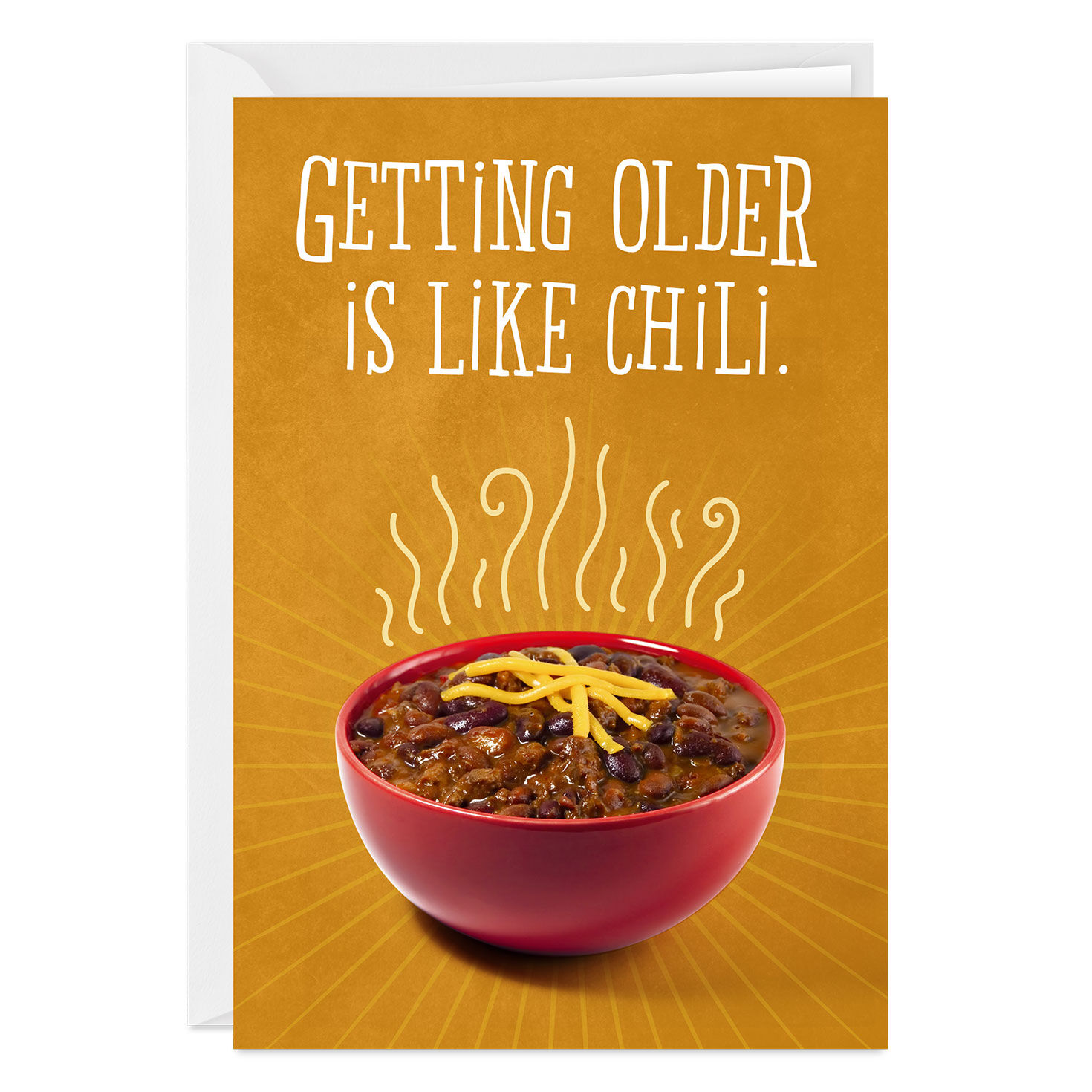 Getting Older Fart Joke Funny Custom Birthday Card