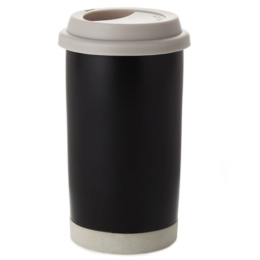Rejoice Repeat Ceramic Travel Mug, 12 oz., 