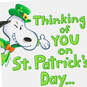 Peanuts® Snoopy Happy Dance Musical St. Patrick's Day Card, , large image number 4