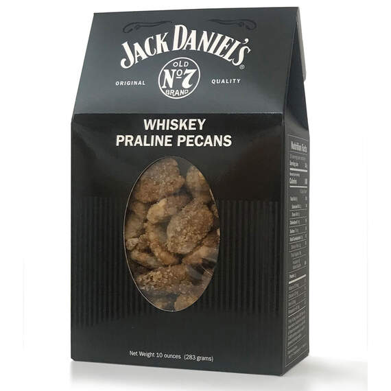 Jack Daniel's Whiskey Praline Pecans Box, 10 oz., , large image number 1