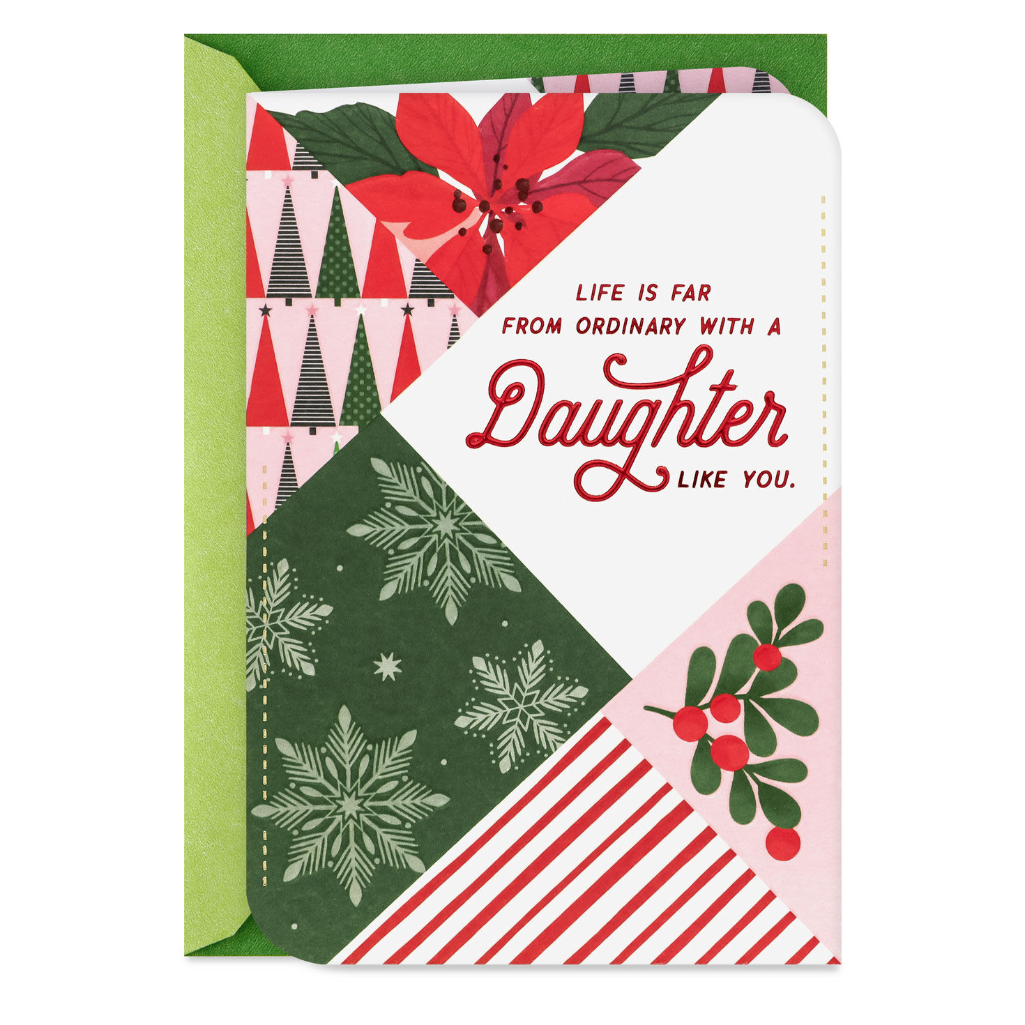 You're An Original Christmas Card for Daughter