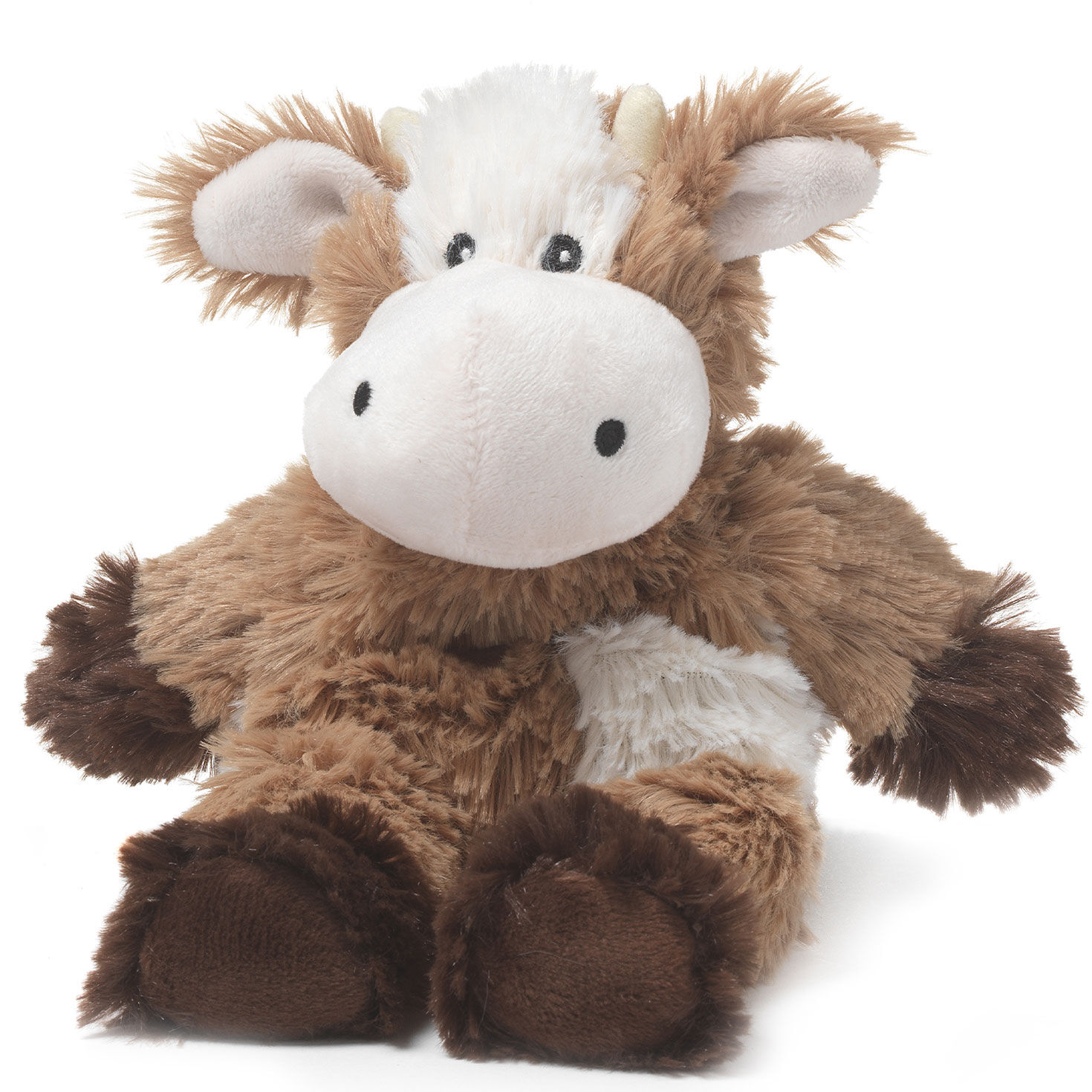 Intelex Warmies Cow Junior Scented Stuffed Animal, 9"