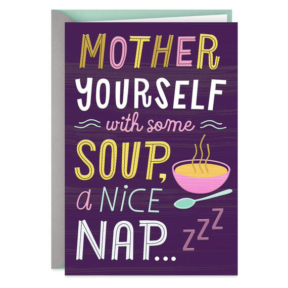 Mother Yourself, Bubbeleh Funny Get Well Card
