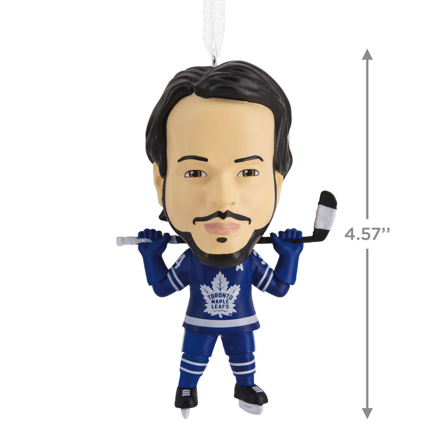 NHL Toronto Maple Leafs&reg; Auston Matthews Bobblehead Ornament, , large image number 3