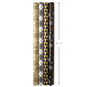 Black and Gold 4-Pack Reversible Holiday Wrapping Paper Assortment, 150 sq. ft., , large image number 7