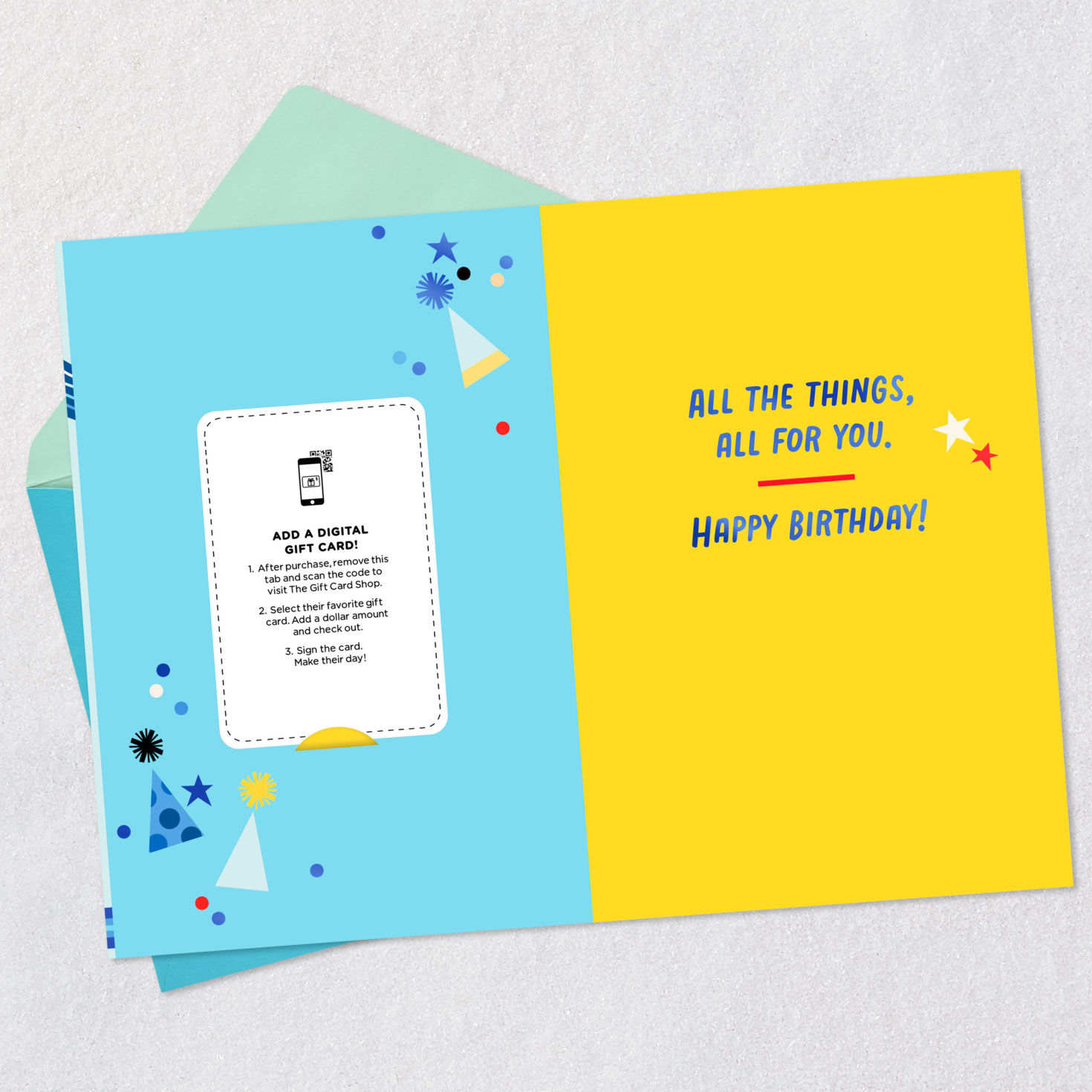 All the Things, All for You Gift Card Greeting Birthday Card for Kids for only USD 4.99 | Hallmark