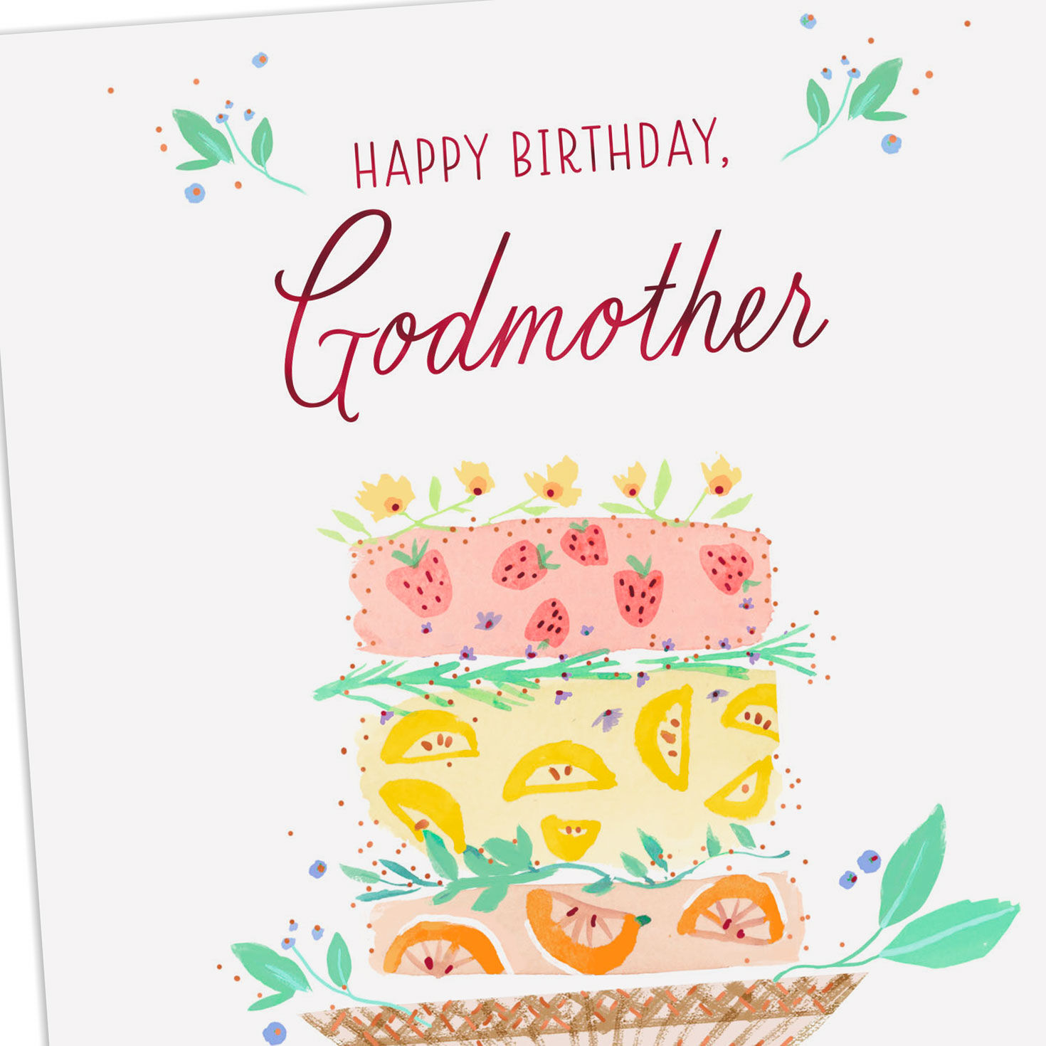 So Grateful for Your Love Birthday Card for Godmother - Greeting Cards ...