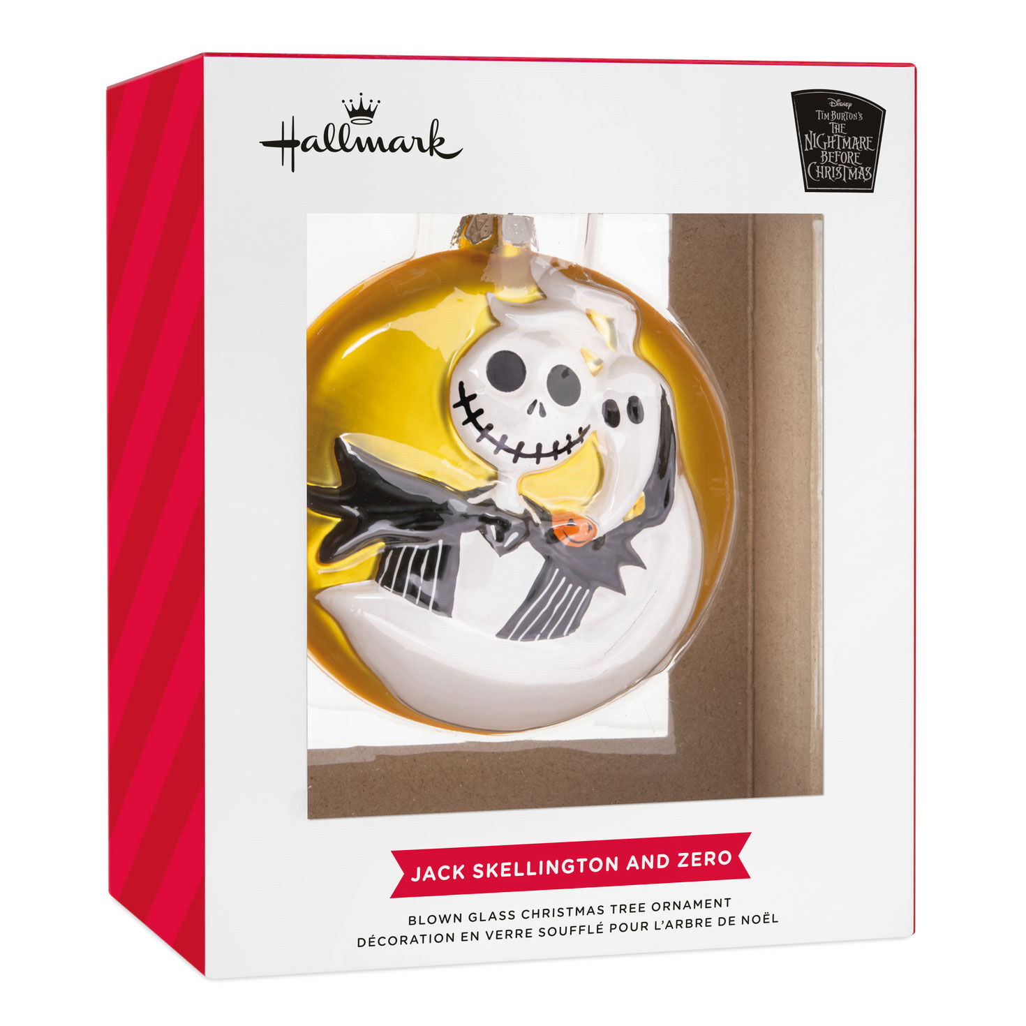 Jack and Zero Dog Christmas Ornament  image number 7