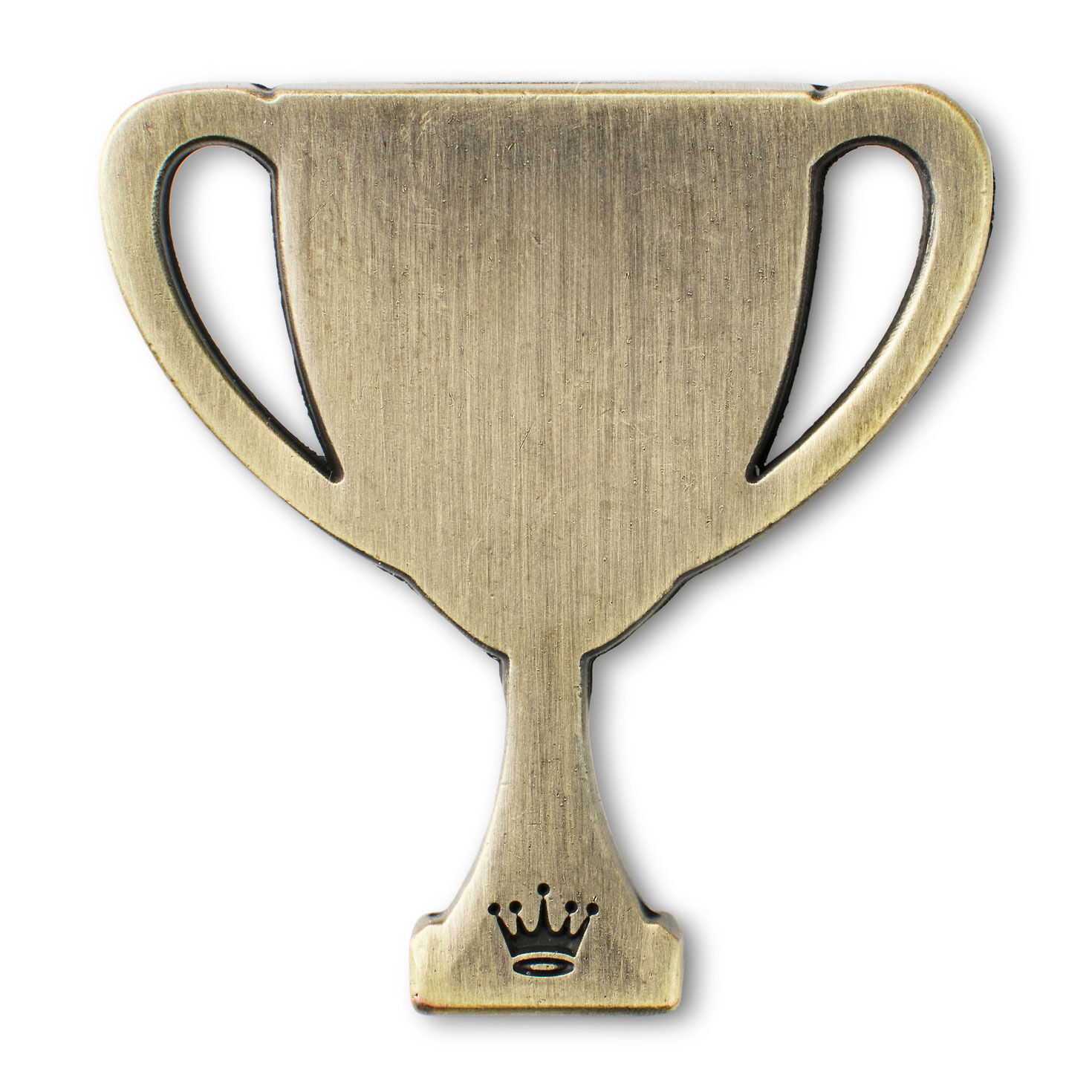 Way to Go Trophy Antiqued Metal Pocket Token back image number 2