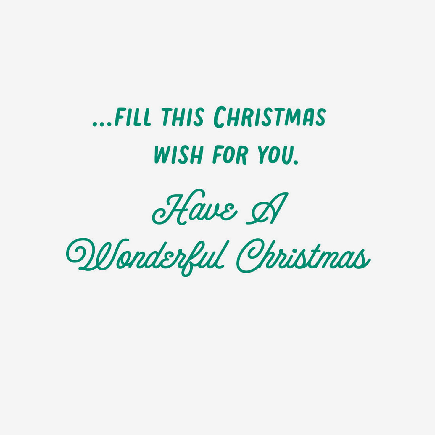 Red and Green Heart Goddaughter Christmas Card Sentiment image number 2