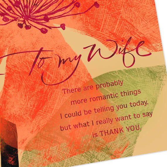 Thank You for Being You Sweetest Day Card for Wife, , large image number 4