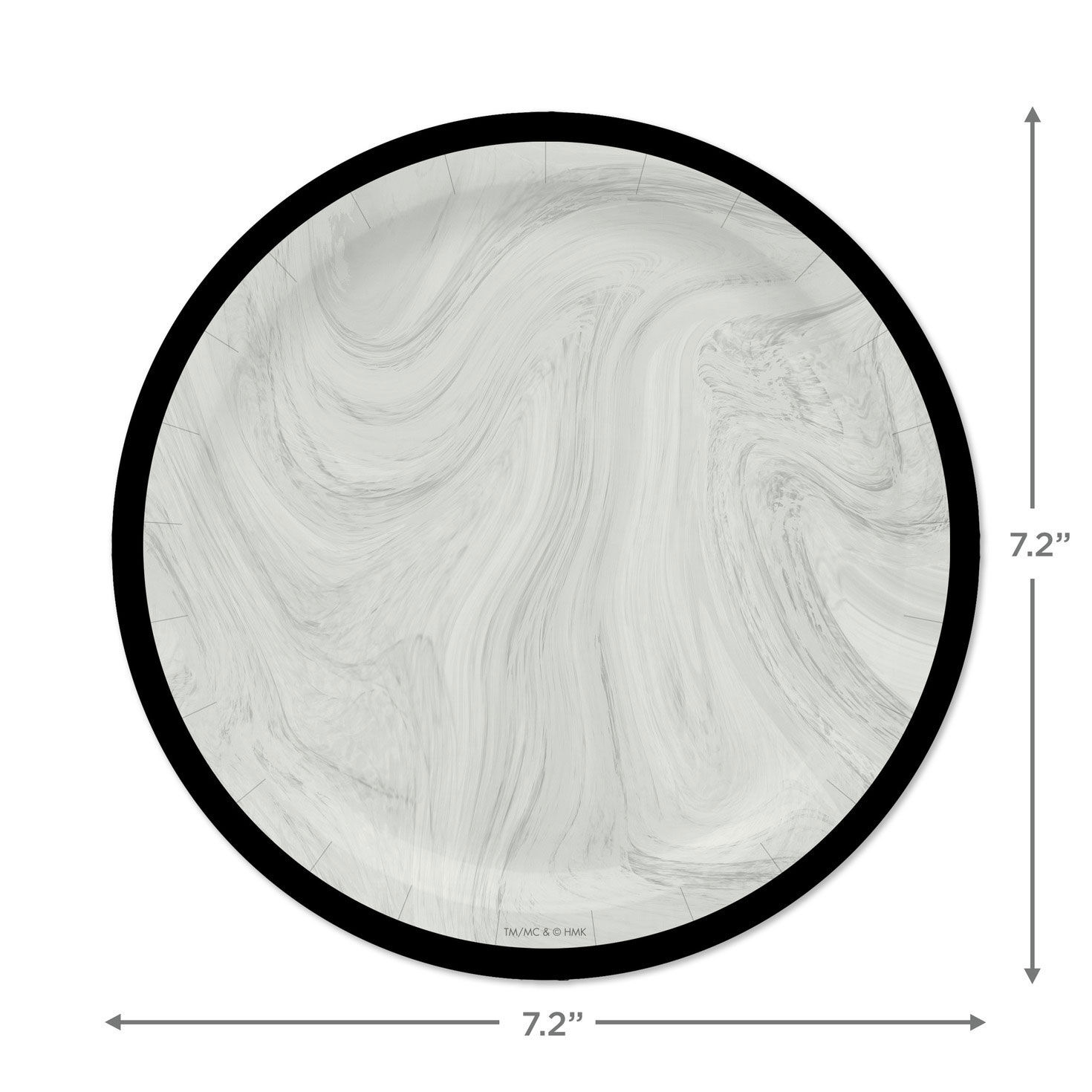 Gray and White Marbled Dessert Plates, Set of 8 for only USD 3.99 | Hallmark