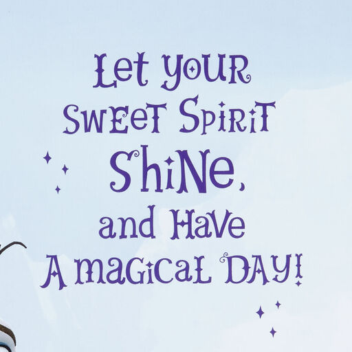 Disney Frozen Elsa Snowflake Musical Birthday Card With Light, 