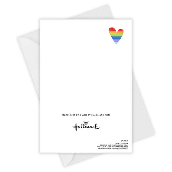 Happy Pride Folded Photo Card, , large image number 4