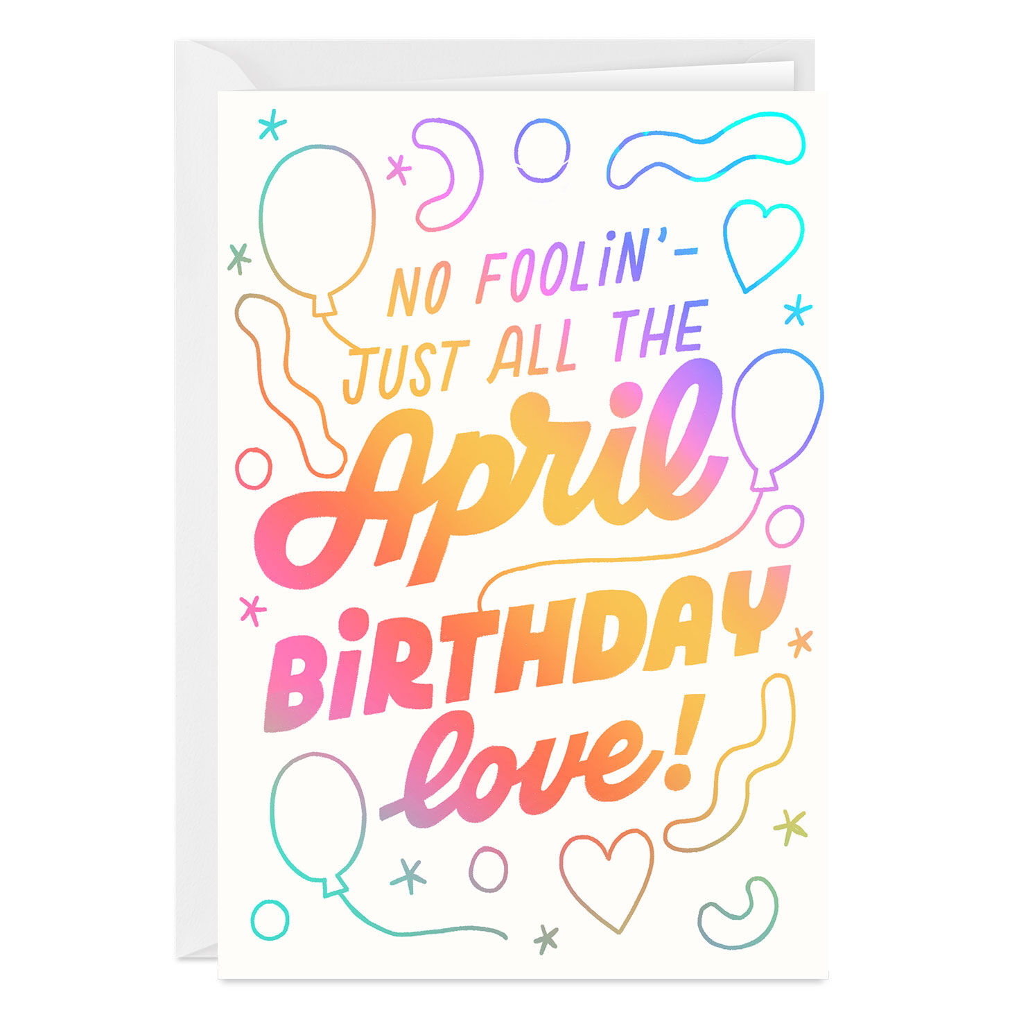 No Foolin' April Love Custom Birthday Card for only USD 4.99 | Hallmark