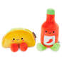 Better Together Taco and Hot Sauce Magnetic Plush, 5", , large image number 3