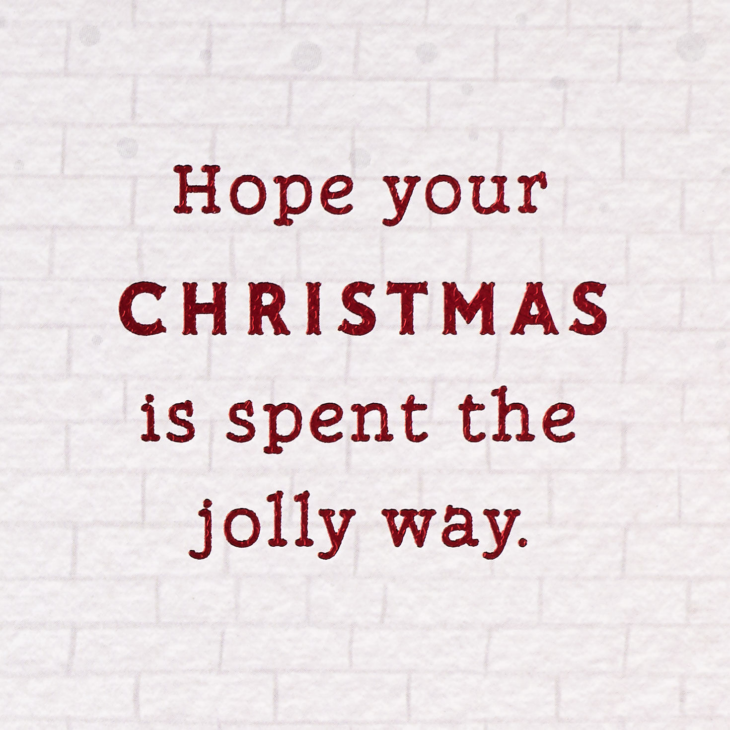Santa Hanging Banner Christmas Money Holder Card sentiment image number 2
