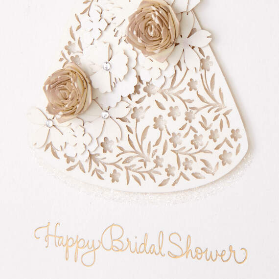 Forever Looks Beautiful Bridal Shower Card, , large image number 4