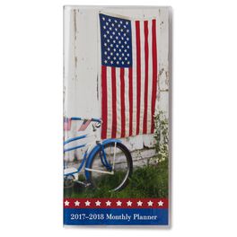 Patriotic 2017-2018 Monthly Pocket Calendar, Patriotic 2017-2018 Monthly Pocket Calendar, , large
